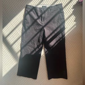 J Crew Black Culottes